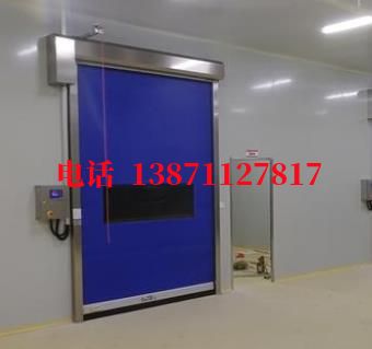 阳江手动拉链密封快速卷帘门